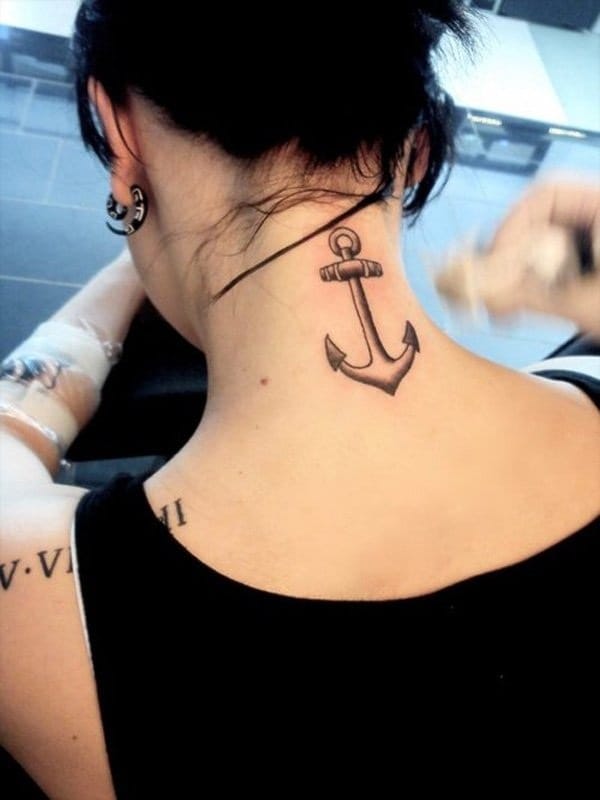 50 Best Neck Tattoo Ideas For Girls 2015