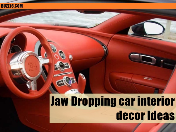 50 Jaw Dropping Car Interior Decor Ideas