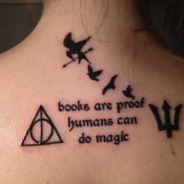 Attractive Literary Tattoos For Book Lovers