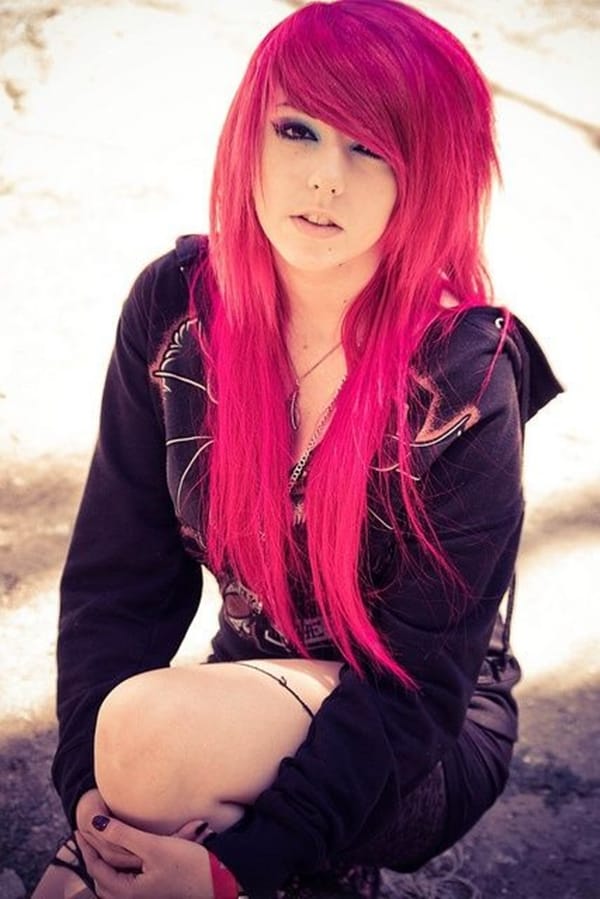 15+ Cute Emo Girls Background