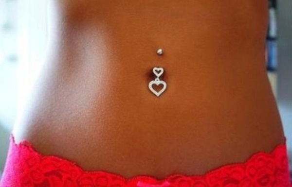40 Beautiful Examples Different Belly Button Piercings 1039
