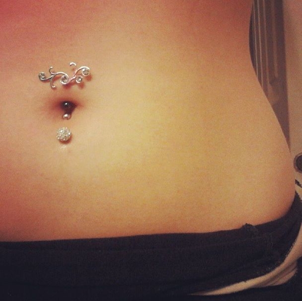 40 Beautiful Examples Different Belly Button Piercings 