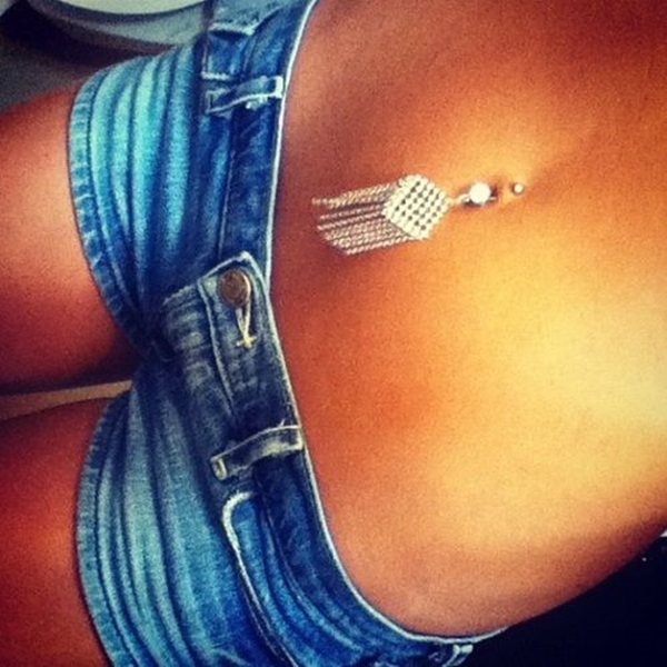 40 Beautiful Examples Different Belly Button Piercings 