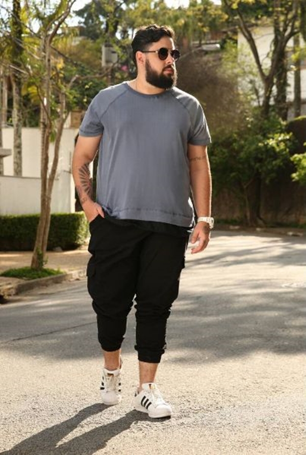 10 Plus Size Fashion Outfits For Large Men 