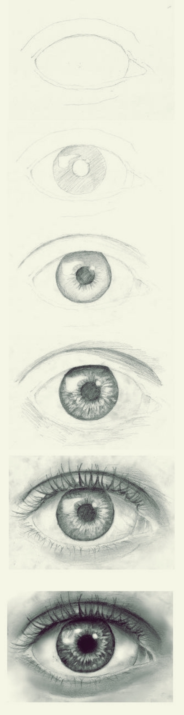 How to Draw an Eye (Step by Step Pictures Guides)