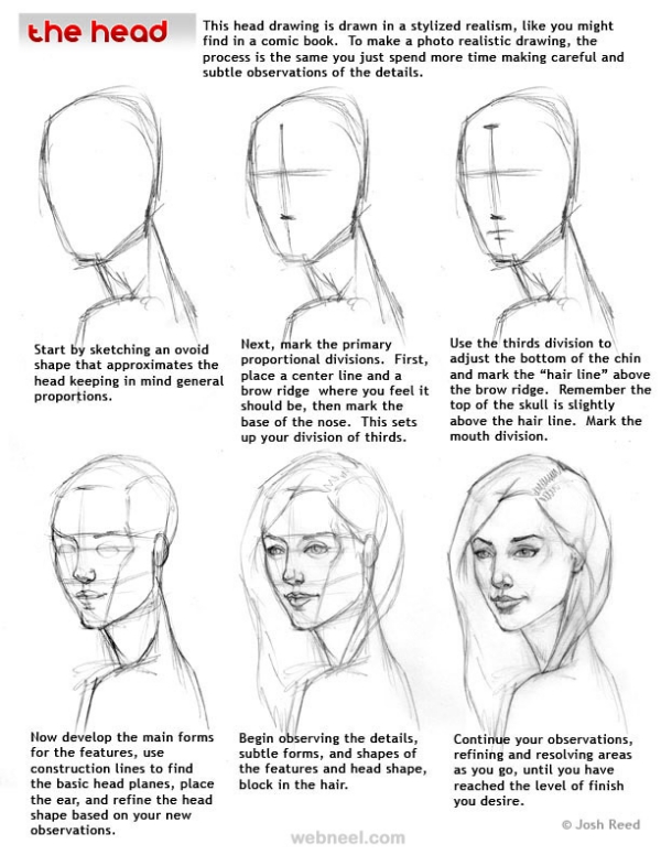 20 Step by Step Art Drawings to Practice in Free Time