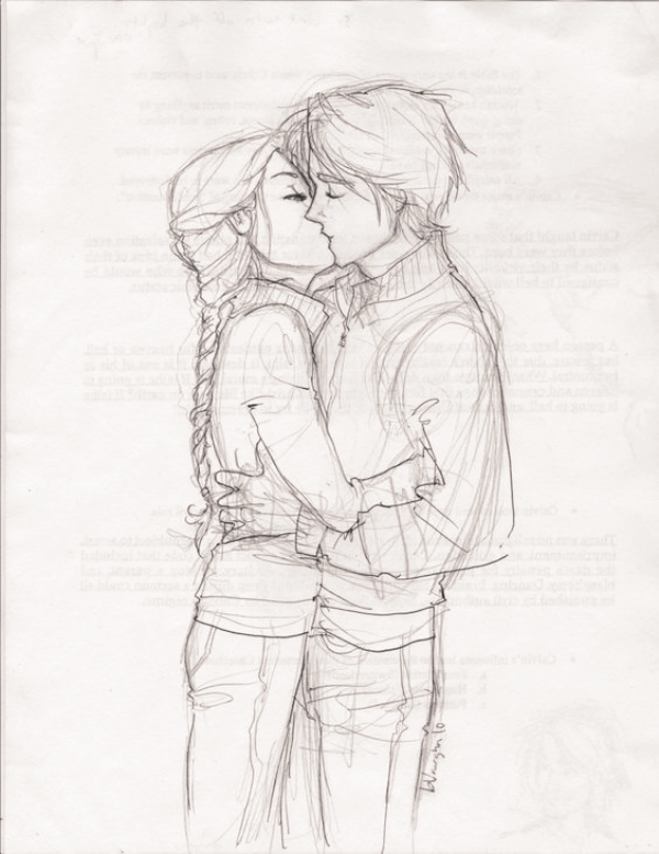 40 Romantic Couple Pencil Sketches And Drawings Buzz 2018 2719