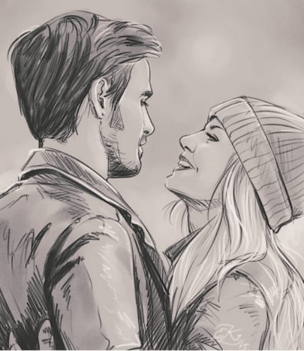 Cool drawings 40 Romantic Couple Pencil Sketches and Drawings