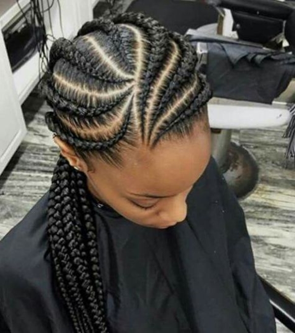 Lovely Ghana Braid Hairstyles to Try 7
