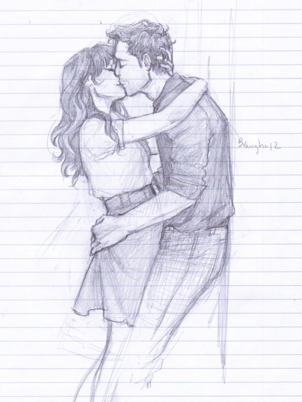 Featured image of post Kissing Cuddling Cute Couple Drawings