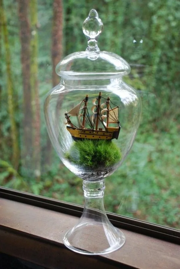 Incredible Ship inside Bottle Art Works0041