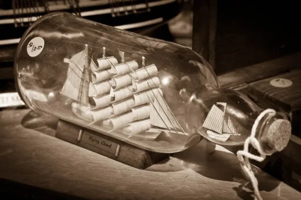 Incredible Ship inside Bottle Art Works0051
