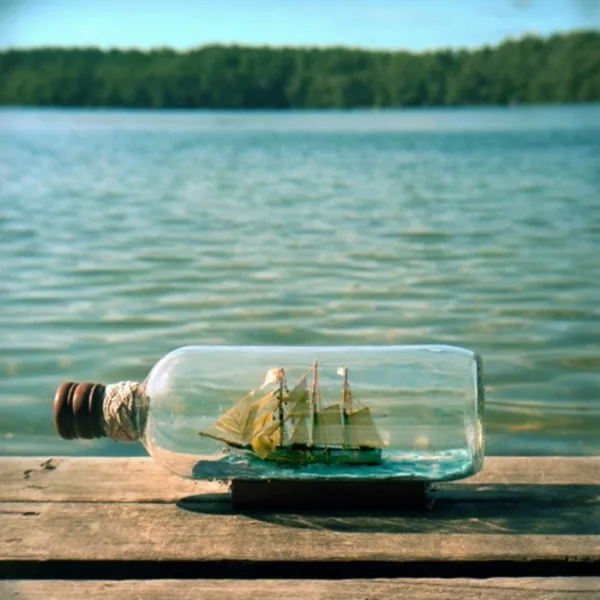 Incredible Ship inside Bottle Art Works0111