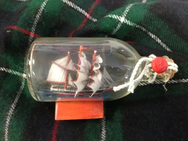 Incredible Ship inside Bottle Art Works0131