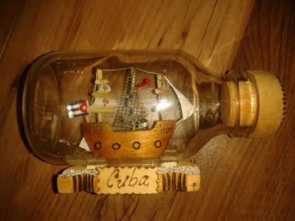 Incredible Ship inside Bottle Art Works0221