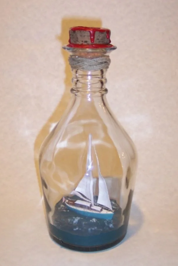Incredible Ship inside Bottle Art Works0231