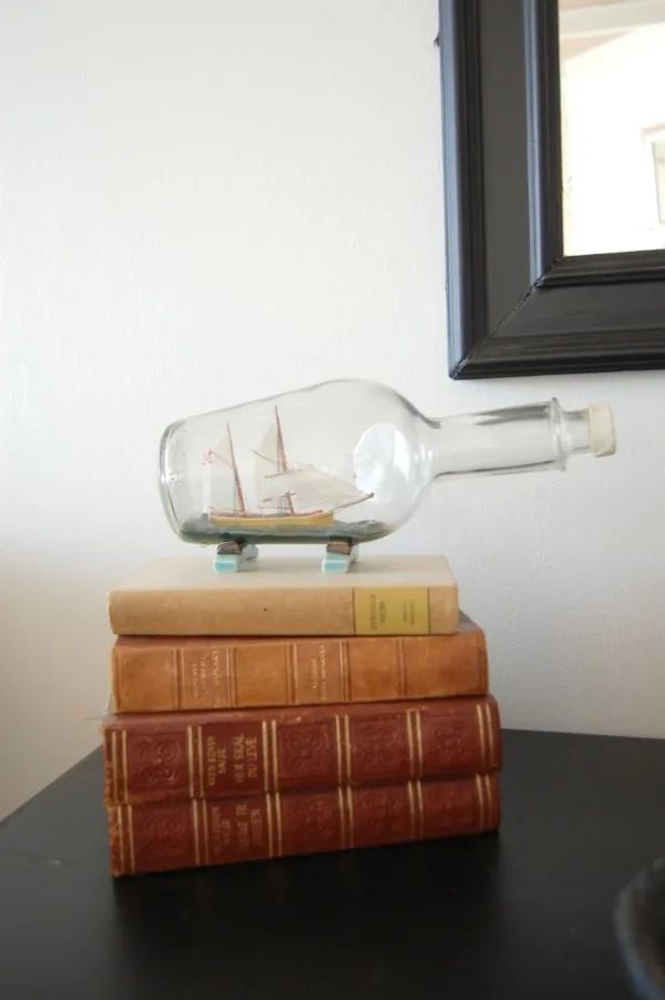 Incredible Ship inside Bottle Art Works0251