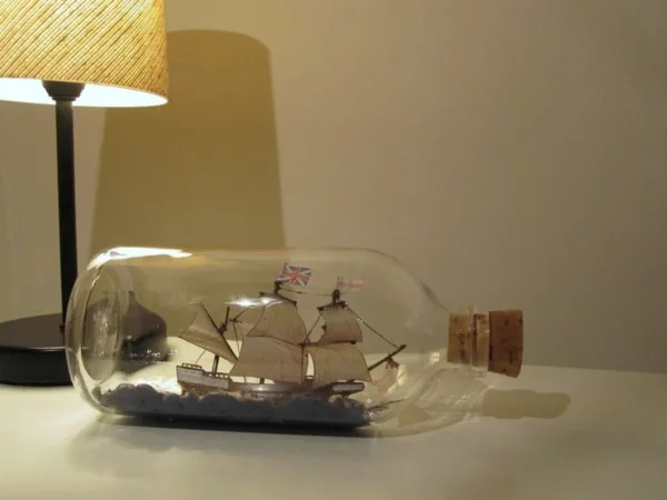 Incredible Ship inside Bottle Art Works0301