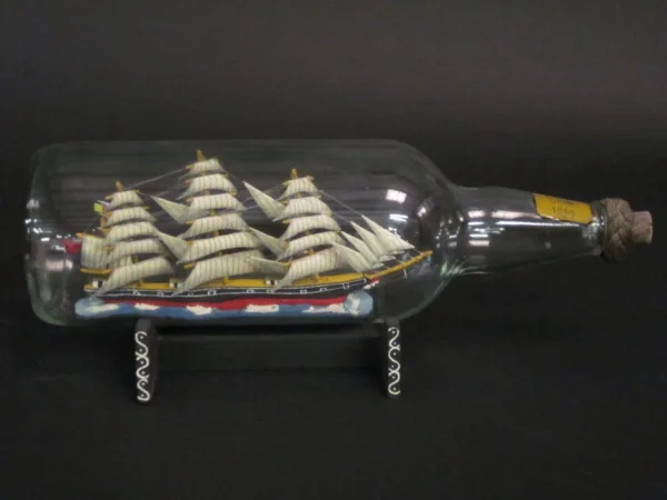 Incredible Ship inside Bottle Art Works0391