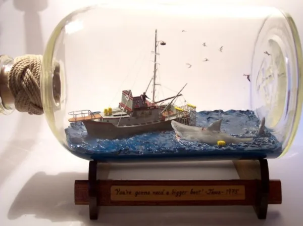 Incredible Ship inside Bottle Art Works0431