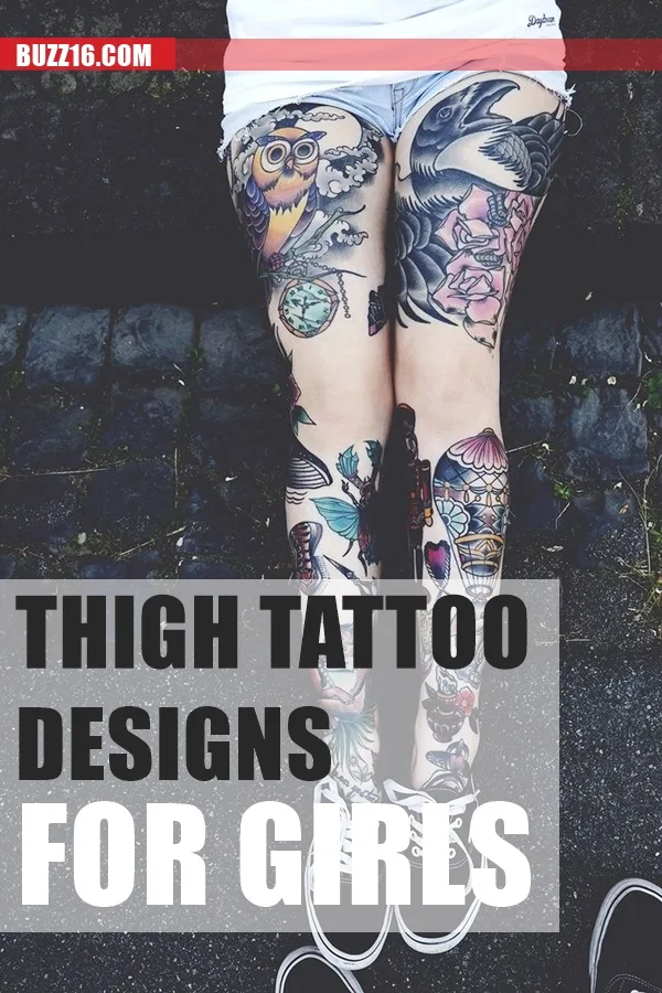 Thigh tattoos for girls1.1