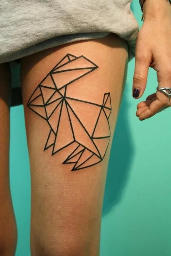 Thigh tattoos for girls10-010