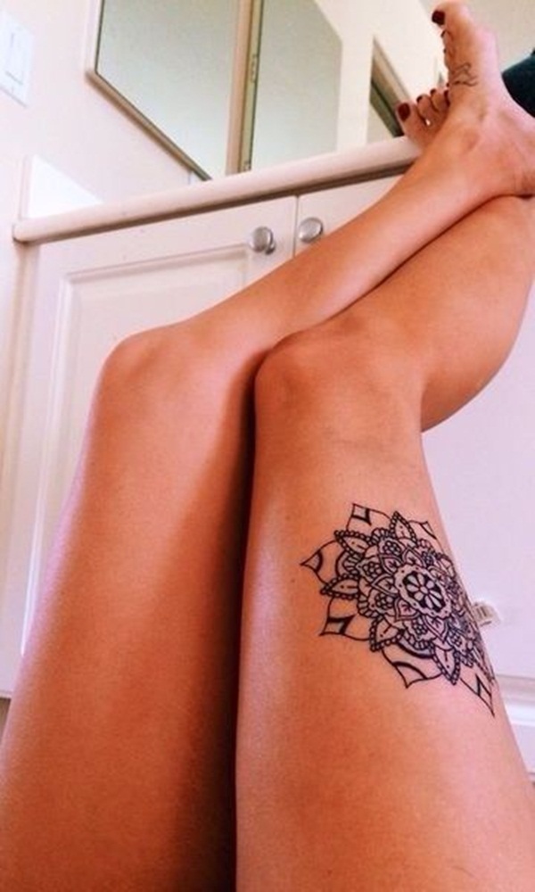Thigh tattoos for girls19-019