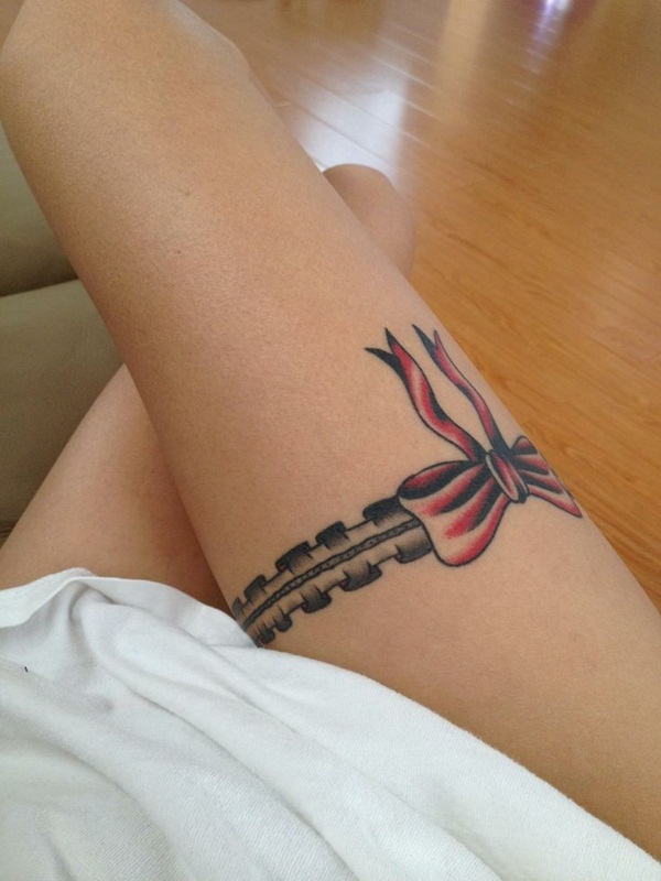 Thigh tattoos for girls27-027