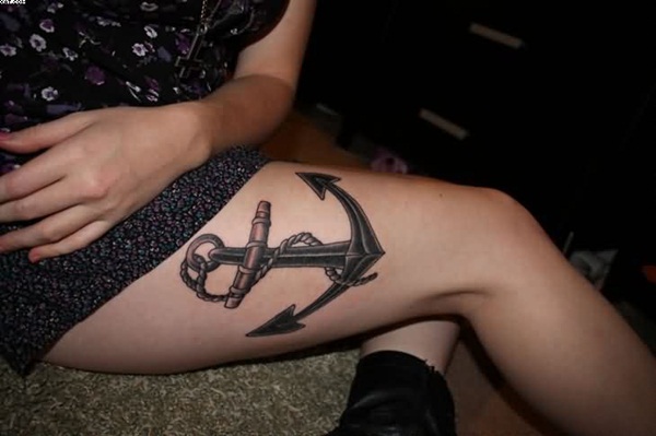 Thigh tattoos for girls47-047