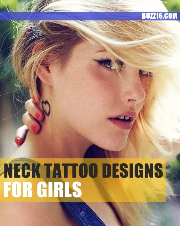 neck tattoos ideas for girls1.1