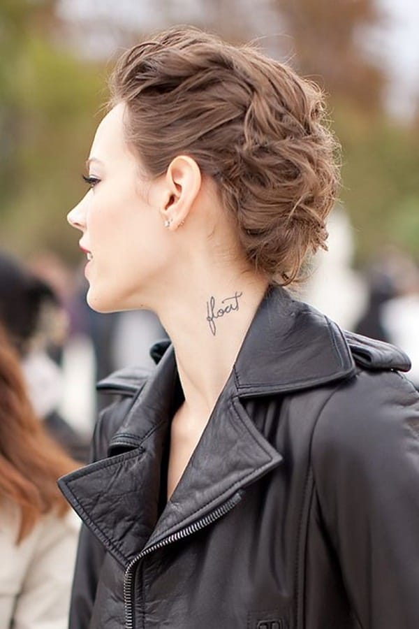 BackoftheNeck Tattoo Ideas  POPSUGAR Beauty