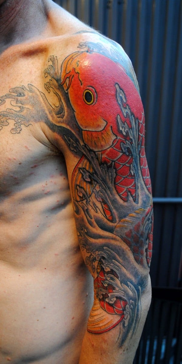 50 Cool Japanese Sleeve Tattoos for Awesomeness0001