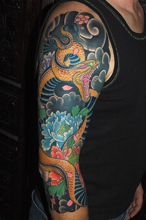 Cool Japanese Sleeve Tattoos For Awesomeness