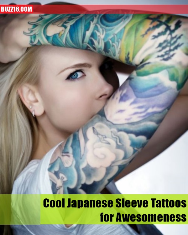 50 Cool Japanese Sleeve Tattoos for Awesomeness0071