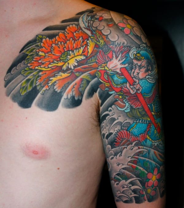 50 Cool Japanese Sleeve Tattoos for Awesomeness0301