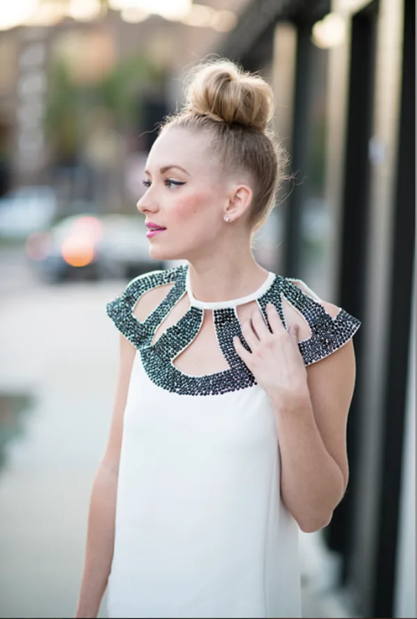 50 Cute Top Knot Bun Hairstyle + Outfit Combos0061