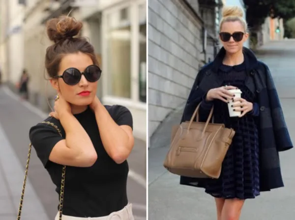 50 Cute Top Knot Bun Hairstyle + Outfit Combos0231