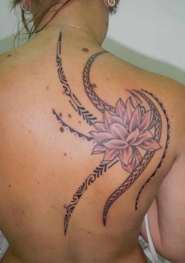 50 Sexy Hawaiian Tribal Tattoos for Girls0011