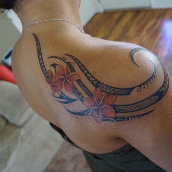 50 Sexy Hawaiian Tribal Tattoos for Girls0071
