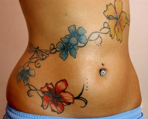 50 Sexy Hawaiian Tribal Tattoos for Girls0141