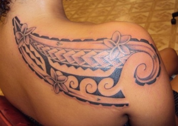 50 Sexy Hawaiian Tribal Tattoos for Girls0341