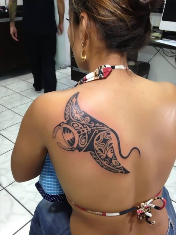 50 Sexy Hawaiian Tribal Tattoos for Girls0441