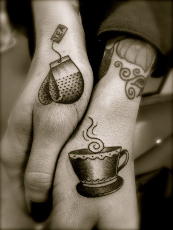 Adorable Couple Tattoo Designs and Ideas (11)