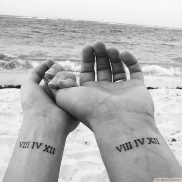 Adorable Couple Tattoo Designs and Ideas (42)