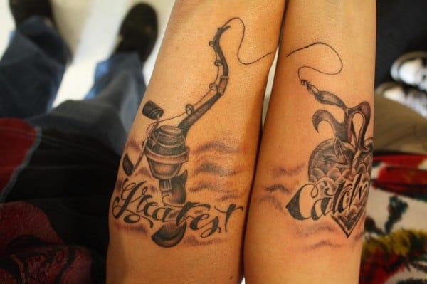 Adorable Couple Tattoo Designs and Ideas (47)