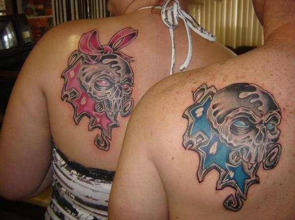 Adorable Couple Tattoo Designs and Ideas0011