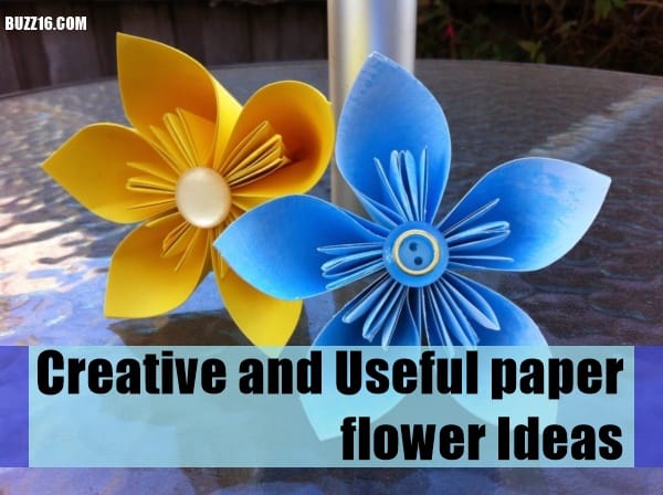 Creative and Useful paper flower Ideas0351