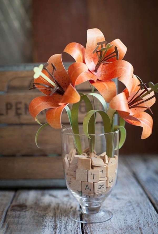 Creative and Useful paper flower Ideas0431