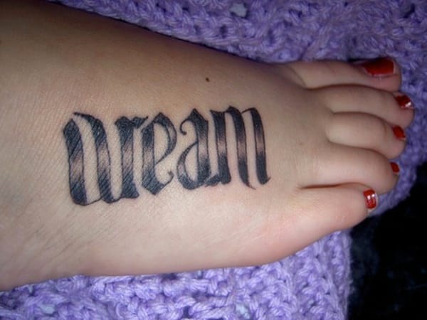 Latest 55 Beautiful Foot Tattoo Designs For Girls0131