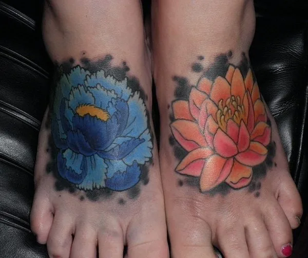 Latest 55 Beautiful Foot Tattoo Designs For Girls0451